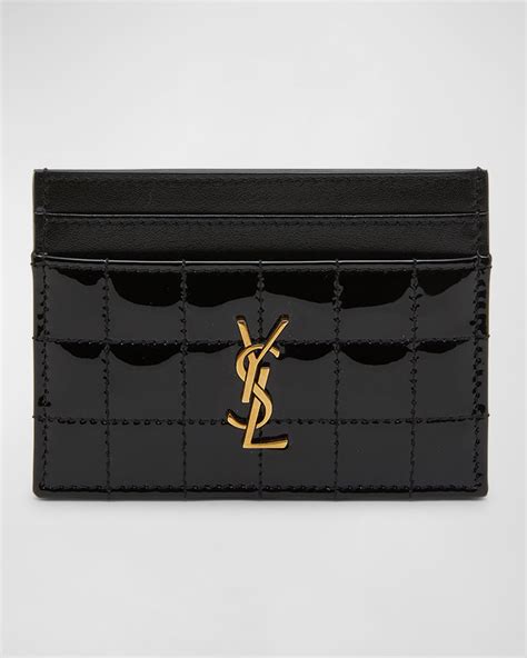 ysl card holder with neck strap|fragments YSL patent card holder.